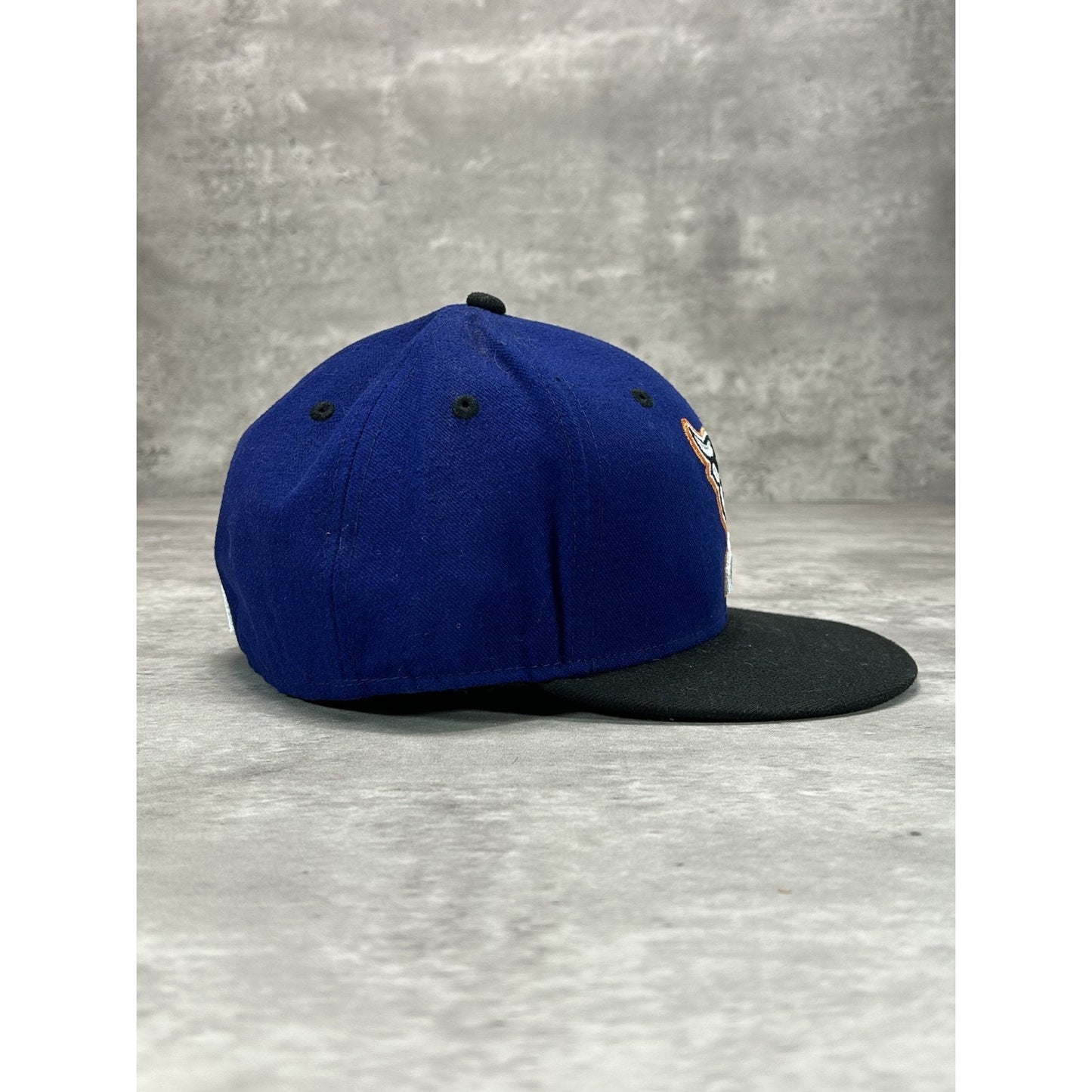 Durham Bulls MiLB Embroidered Logo Baseball Fitted Hat 7 3/8