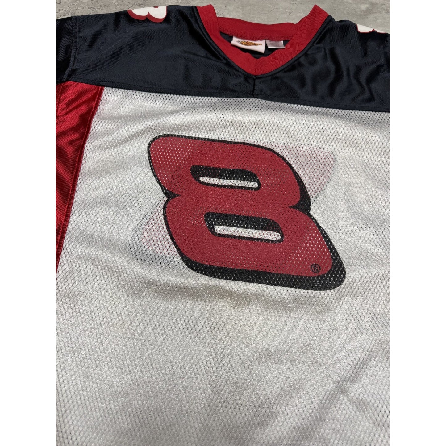 Vintage Dale Earnhardt Jr #8 Nascar Budweiser Football Jersey Size Medium
