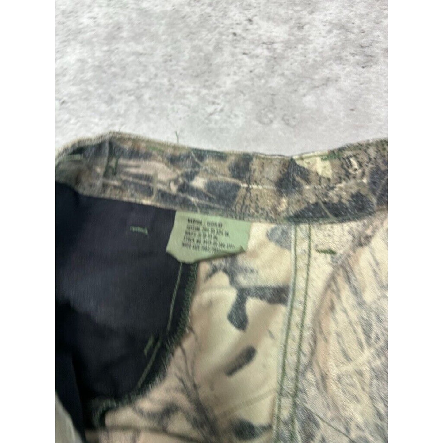 Vintage Hunting Camo Multi Pocket Cargo Pants Size 34