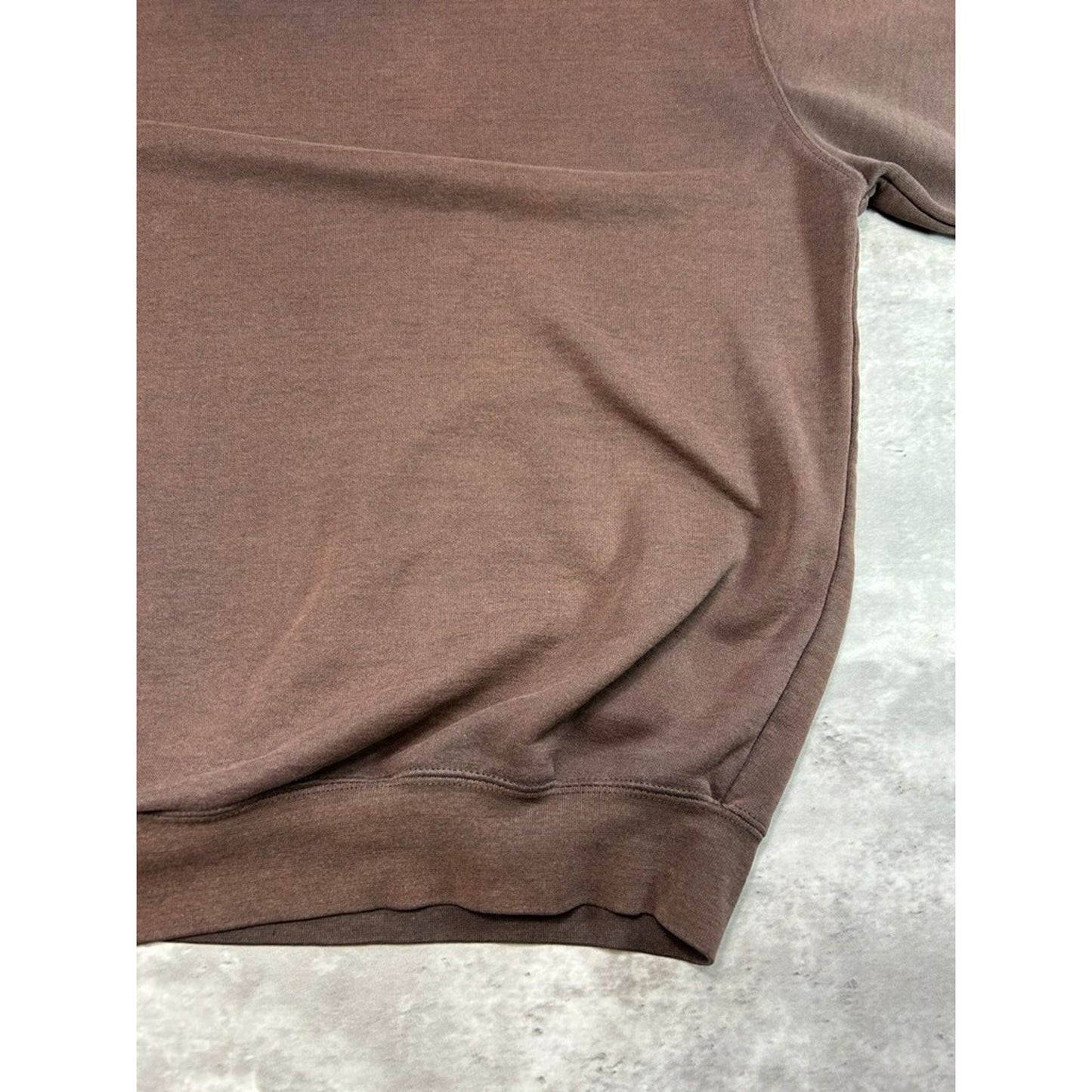 Vintage Carhartt Sleeve Spellout Workwear Hooded Sweatshirt Size Large Brown