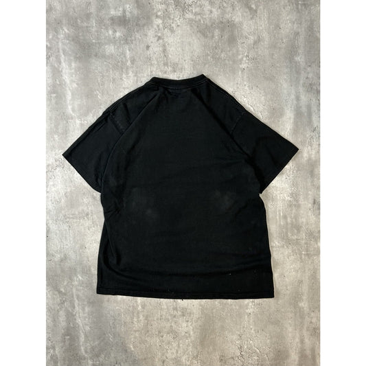 Vintage 90s Kentucky Wildcats NCAA Basketball Cartoon Graphic T-Shirt Size XL