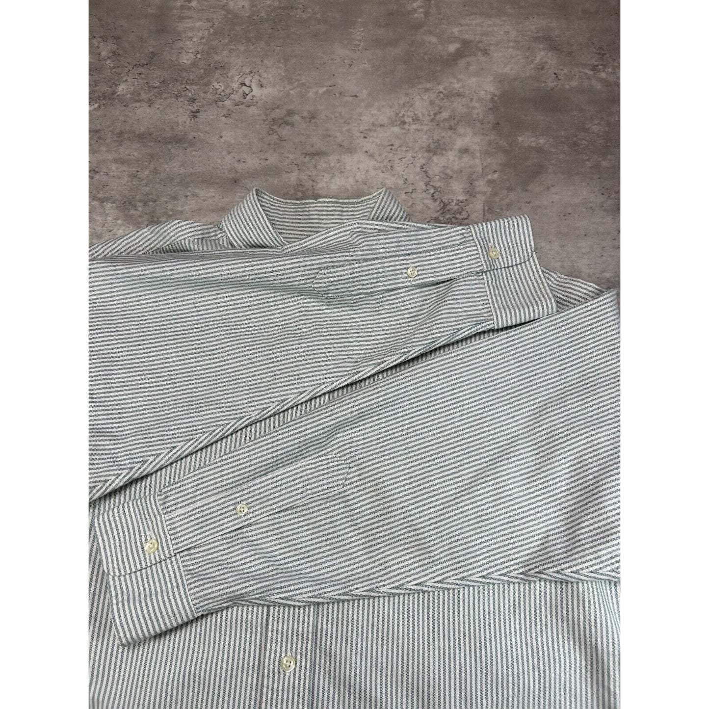 Vintage Polo Ralph Lauren Embroidered Pony Long Sleeve Button Up Shirt Size XXL