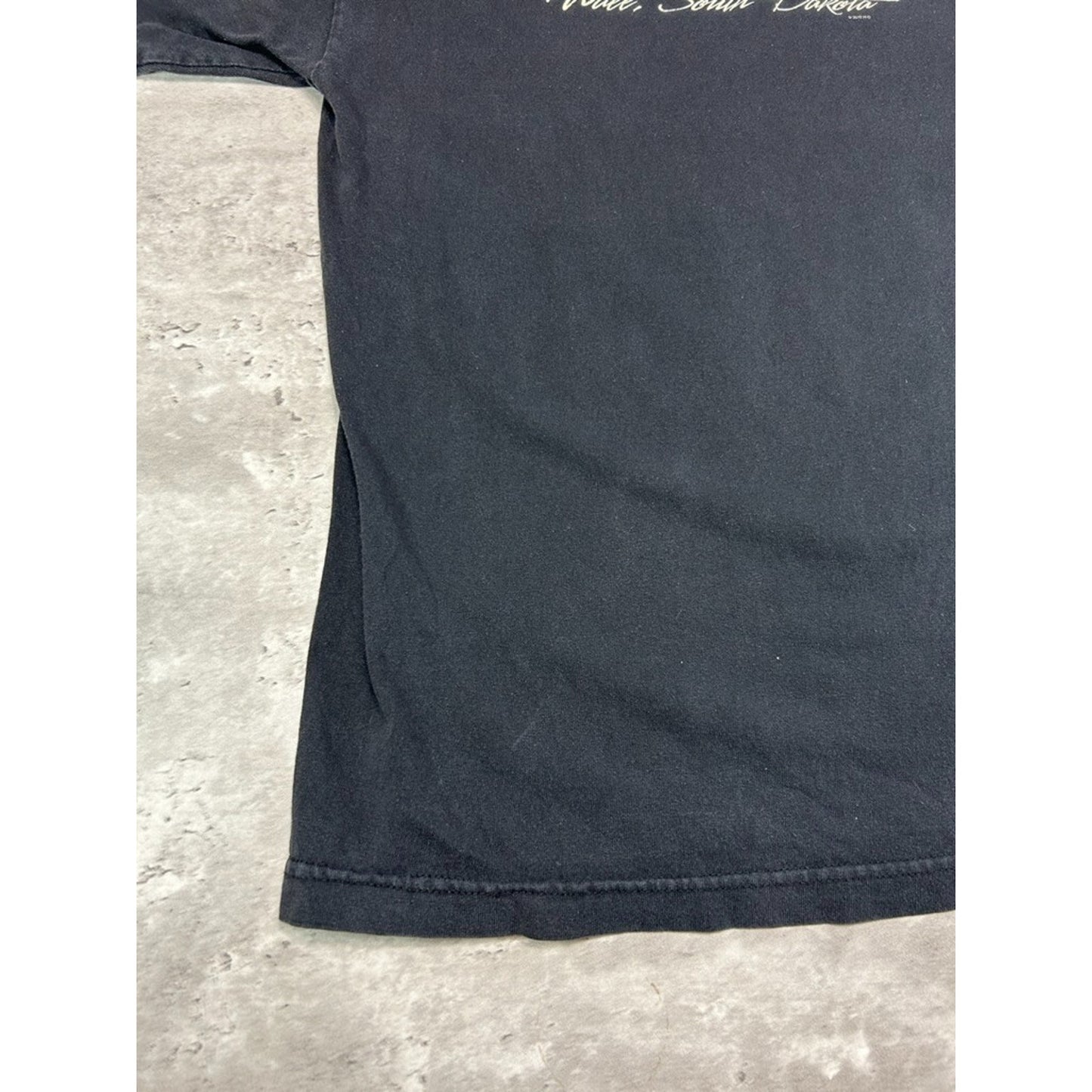 Harley Davidson Motorcycles Badlands Cowboy Skull Graphic T-Shirt Size Medium
