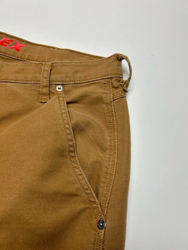 Dickies Flex Canvas Workwear Cargo Pants Size 37W Beige