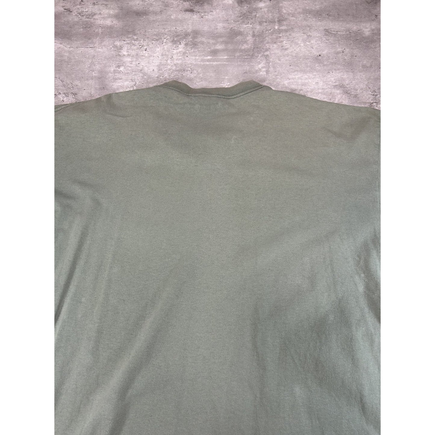Vintage 90s Nike Tonal Big Graphic Swoosh Earth Tone T-Shirt Size 2XL