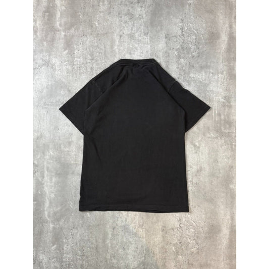 Vintage 90s Charlotte Hornets NBA Realistic Graphic Basketball T-Shirt Sz Small