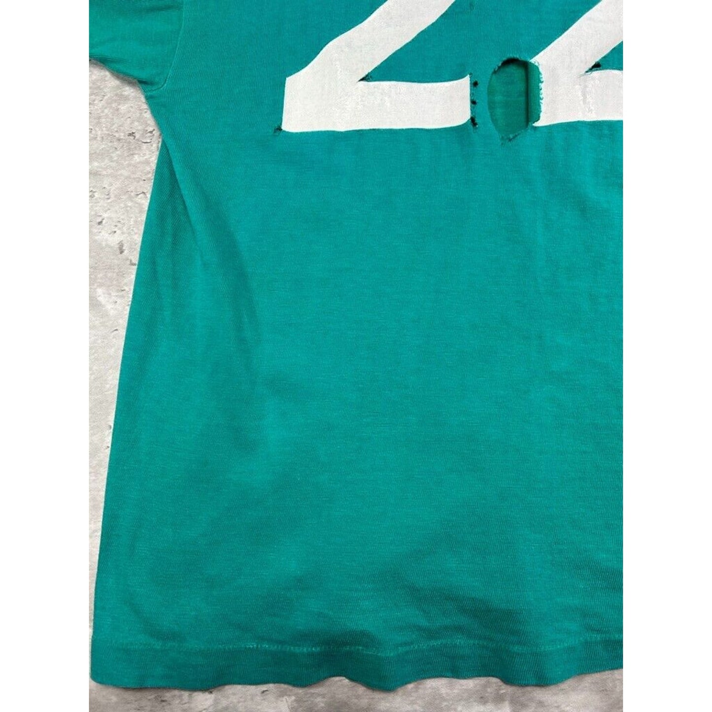 Vintage 1970s Belmont Jr C Arc Spell Out Collegiate Champion Jersey Size Medium