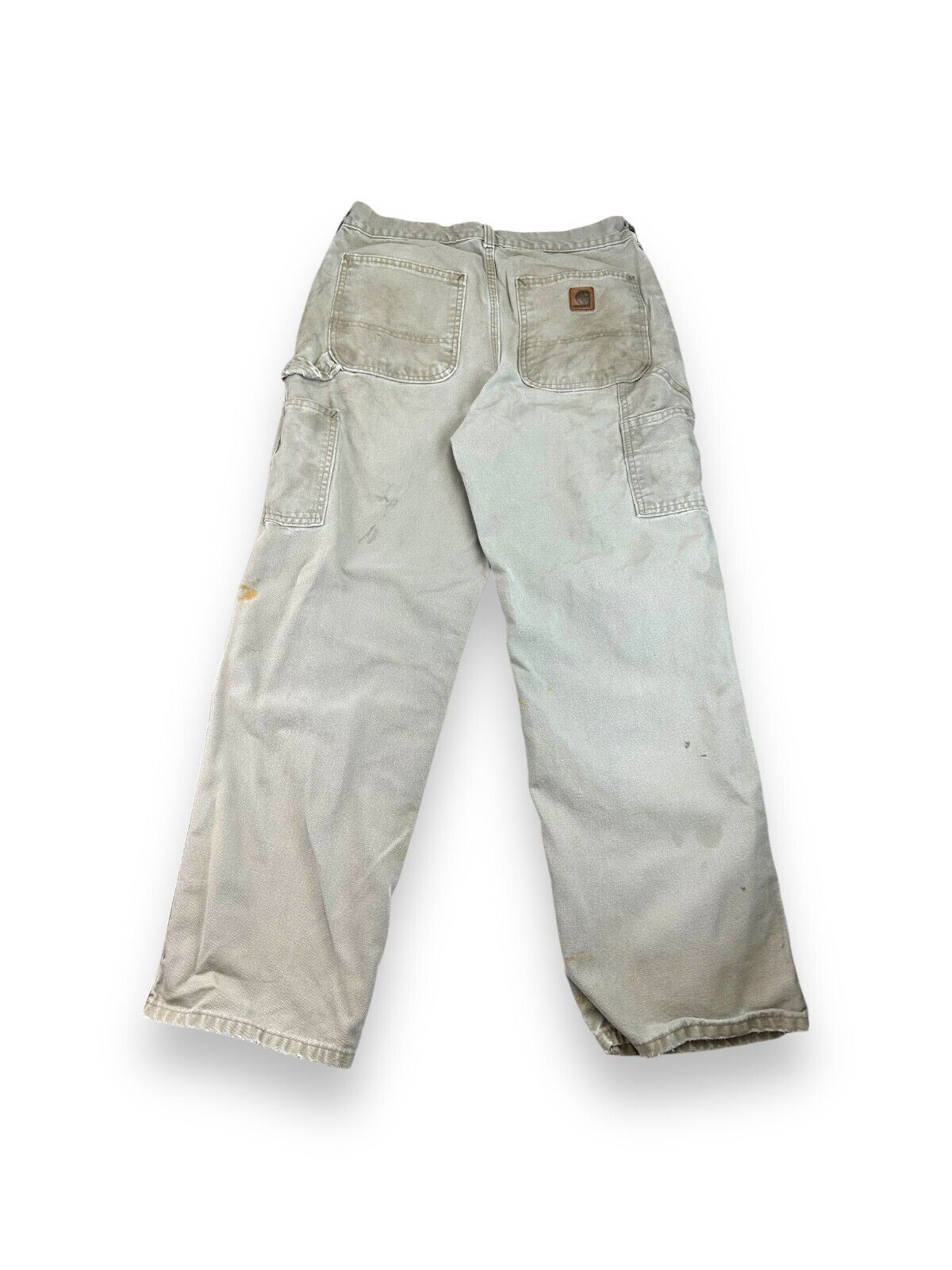Vintage Carhartt Original Dungaree Fit Canvas Workwear Carpenter Pants Size 31W