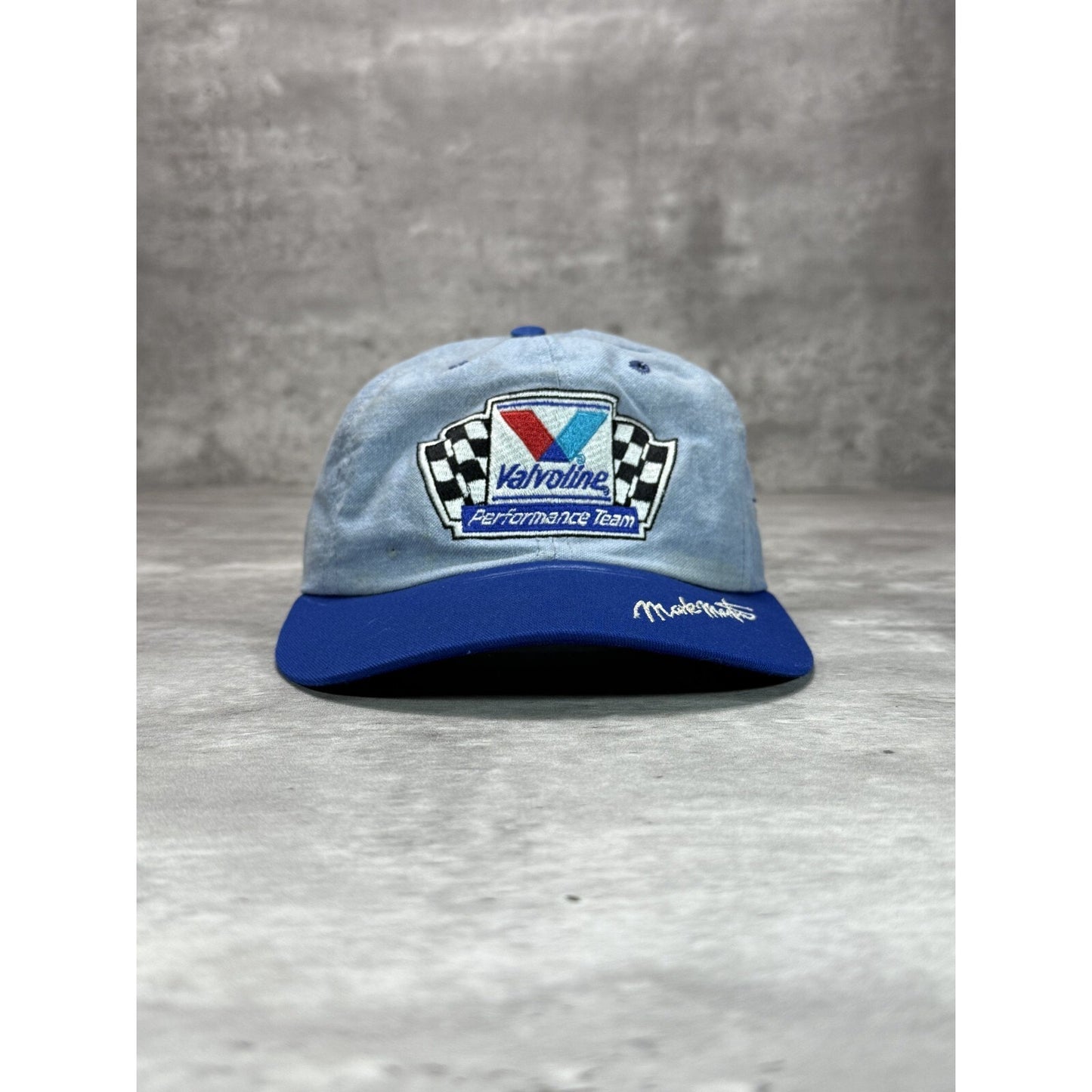 Vintage Mark Martin #6 Nascar Valvoline Performance Team Strapback Hat OSFA