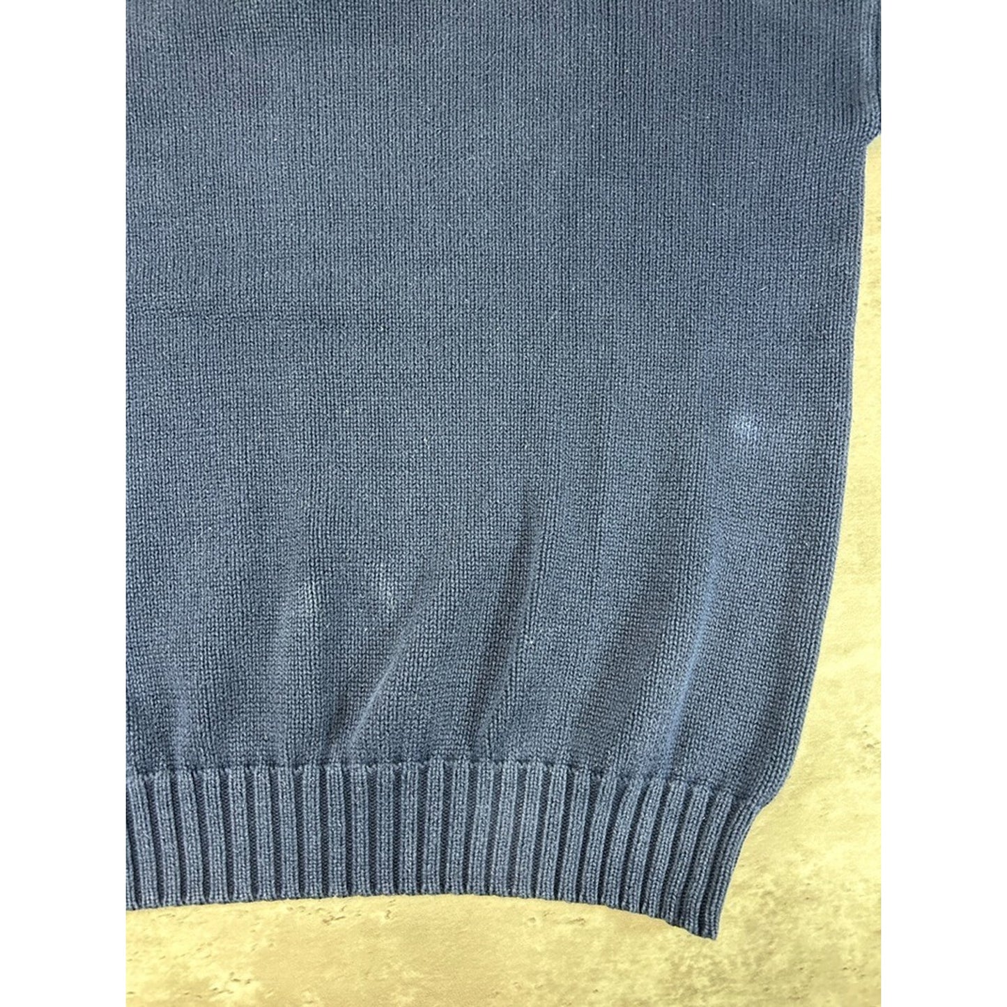 Vintage 90s Sault Ste Marie Golf Club Embroidered Crest Knit Sweater Size Large