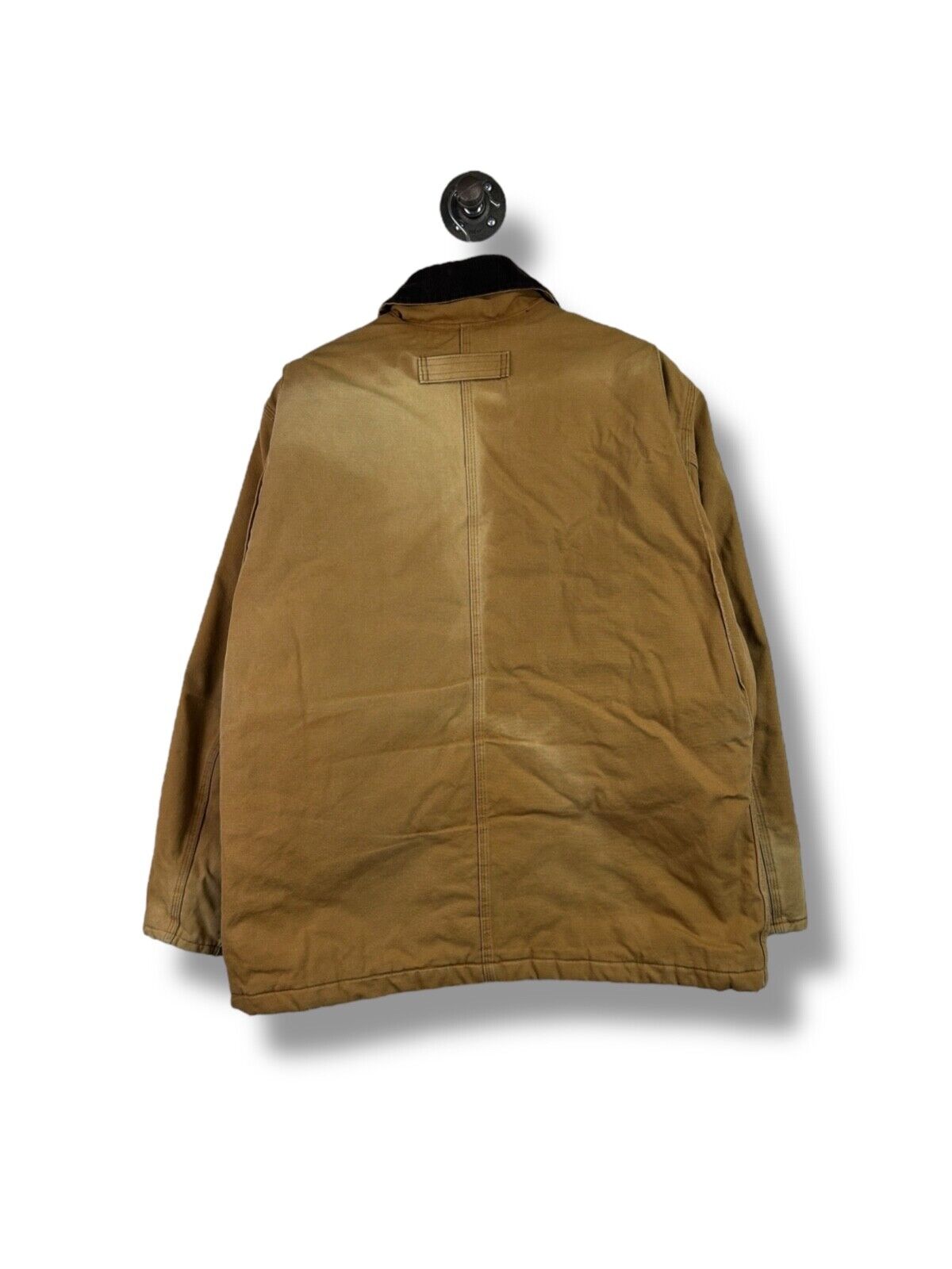 Vintage Dickies Quilted Lined Canvas Workwear Chore Jacket Size Large