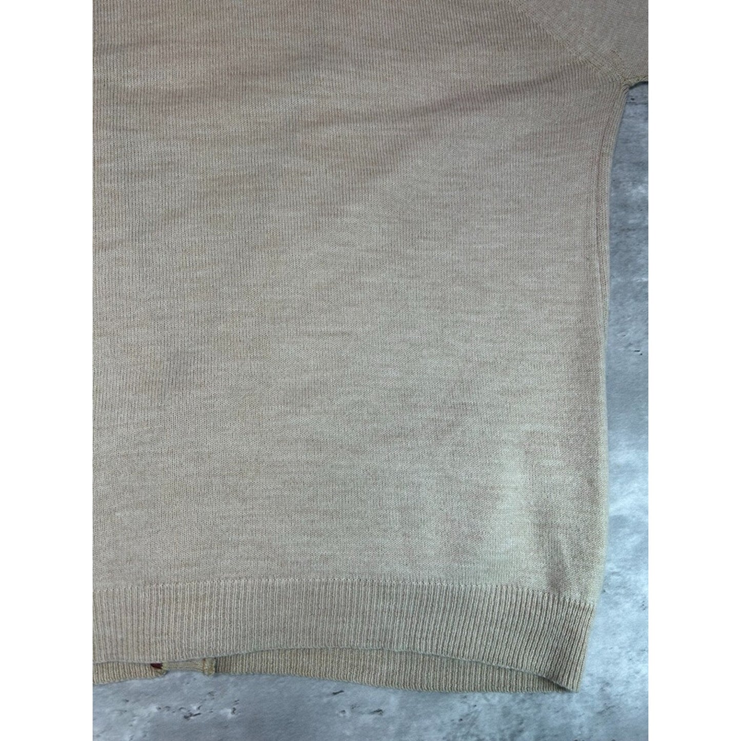 Vintage 1990s/1980s Earth Tones Button Down Knit Cardigan Sweater Size large