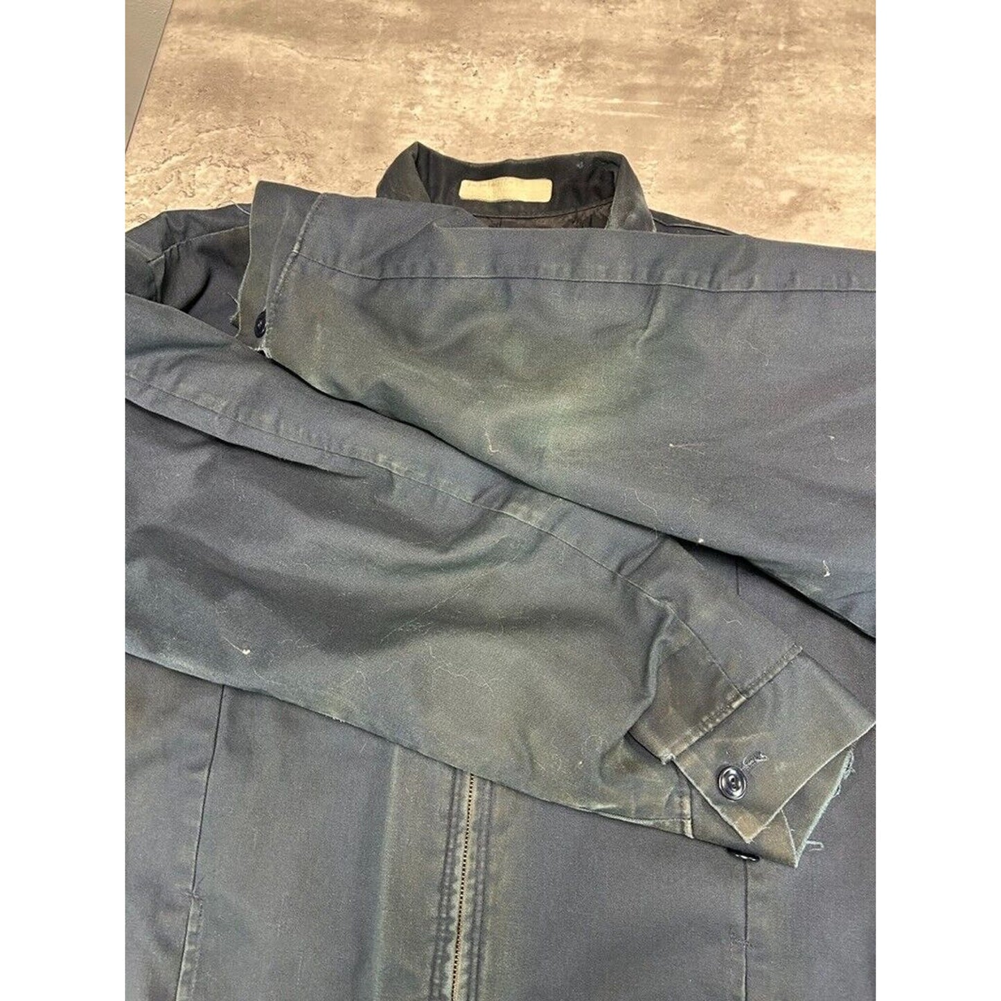 Cintas Quilted Lined Canvas Work Wear Full Zip Detroit Style Jacket Size XXL