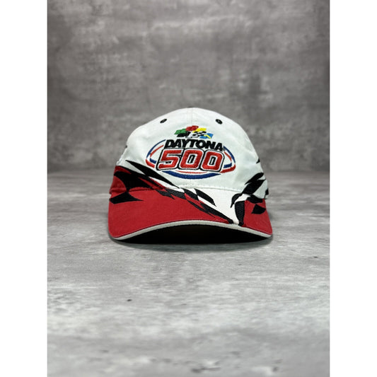 Vintage 2005 Daytona 500 NASCAR Disney Mickey Embroidered Strapback Hat OSFA