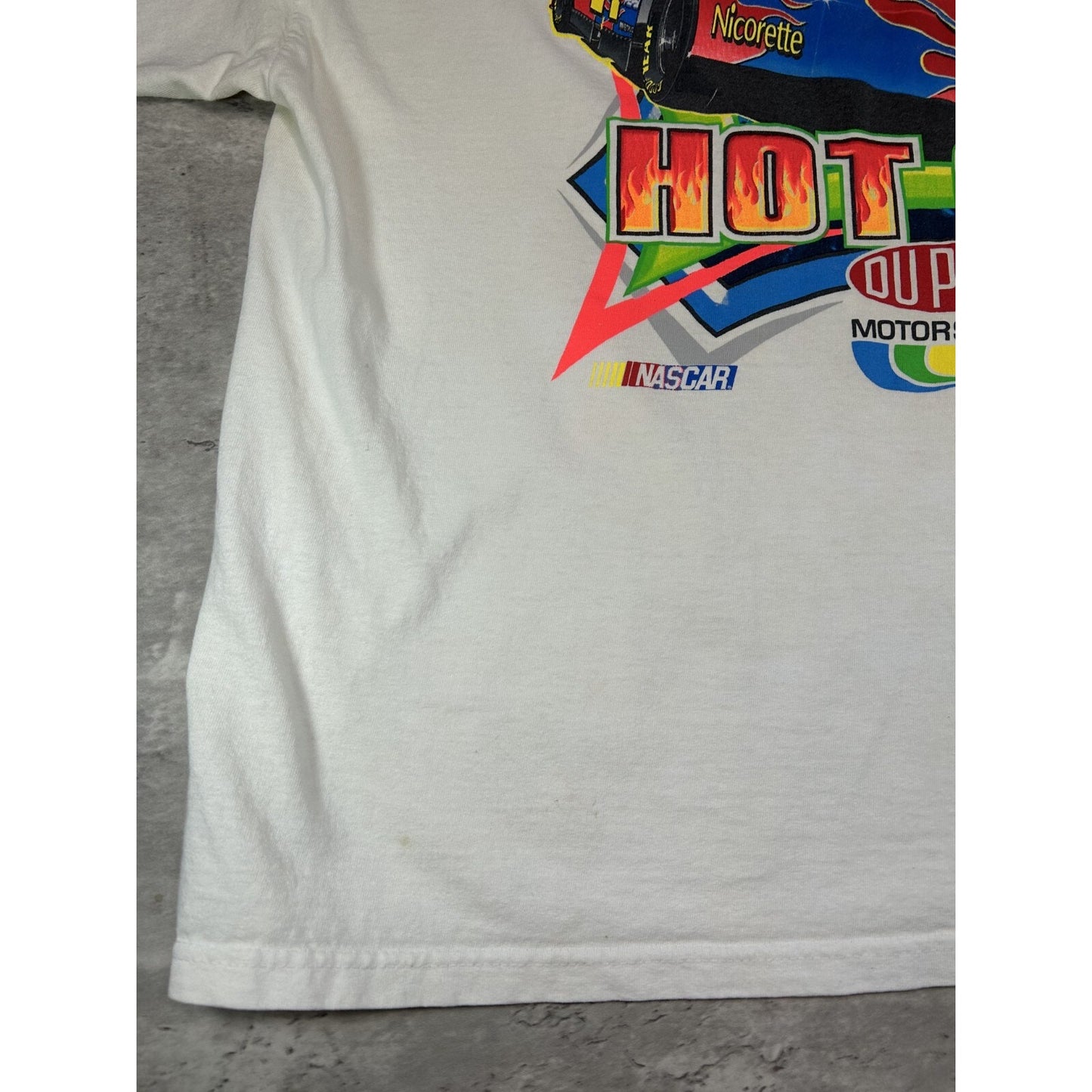 Jeff Gordon #24 Dupont Racing Nascar Race Car Graphic T-Shirt Size 2XL