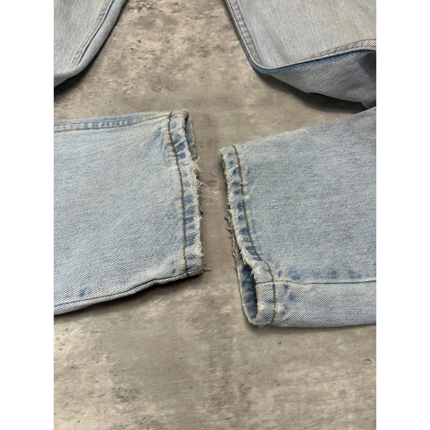 Vintage 90s Levis 550 Red Tab Relaxed Fit Light Wash Pants Size 30 Blue