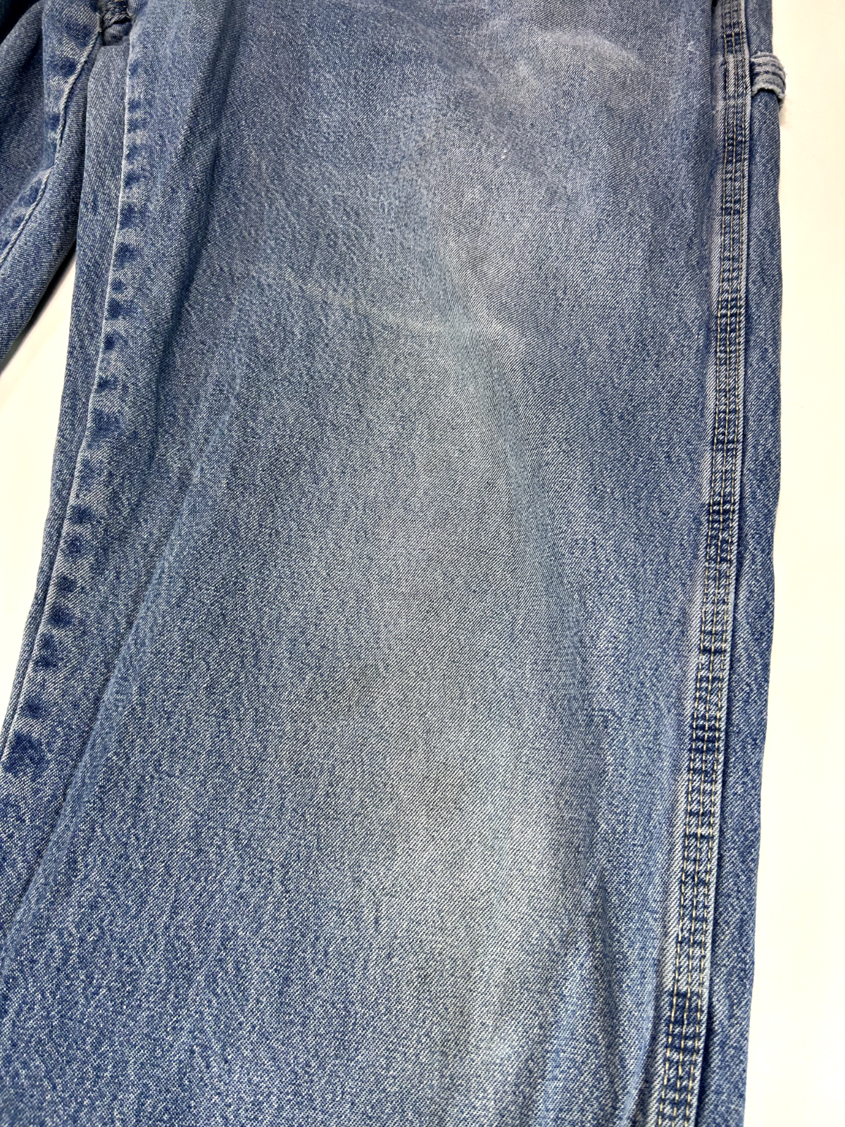 Vintage Dickies Light Wash Denim Work Wear Carpenter Pants 38W Size Blue