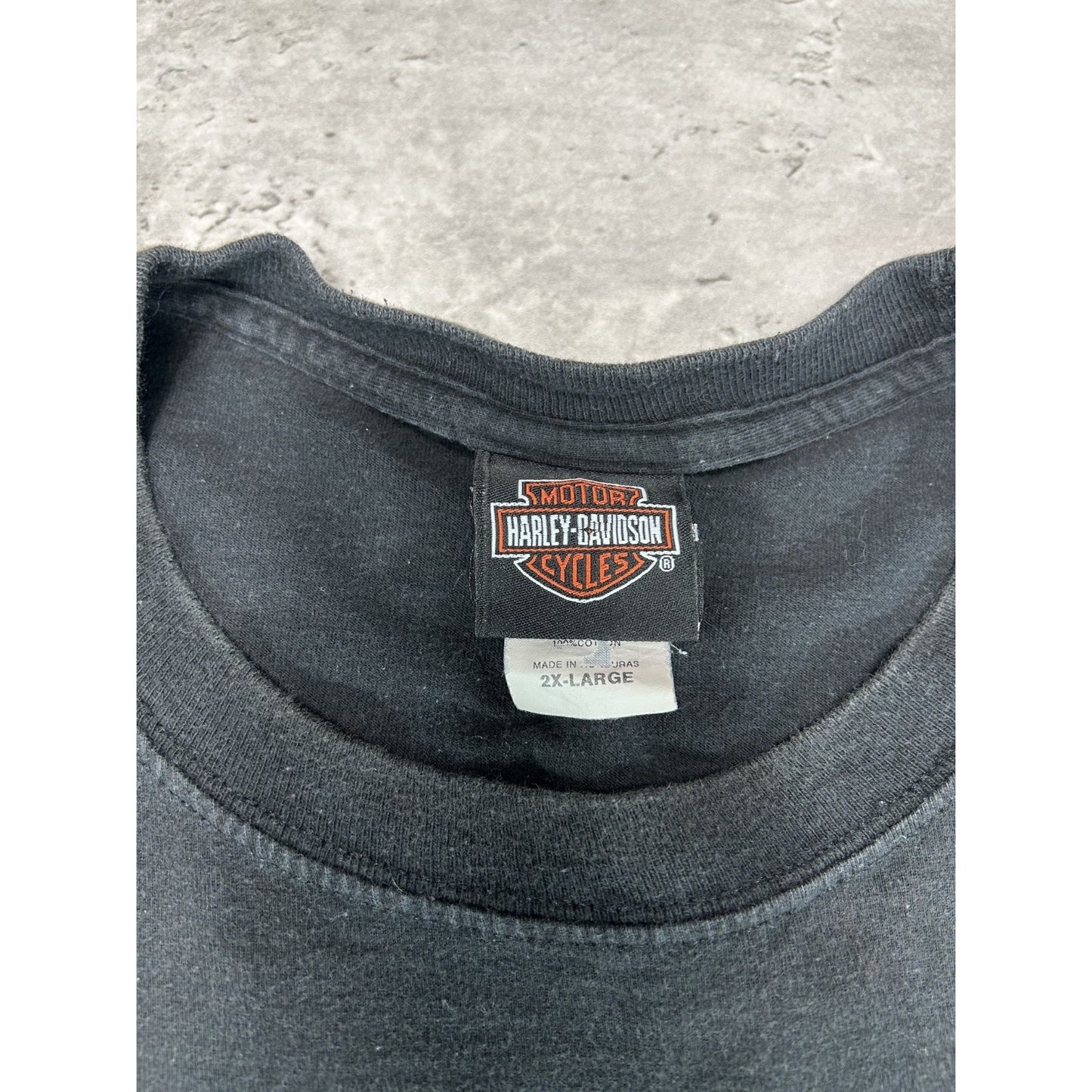 Harley Davidson Motorcycles #1 Powderkeg Graphic T-Shirt Size 2XL Black