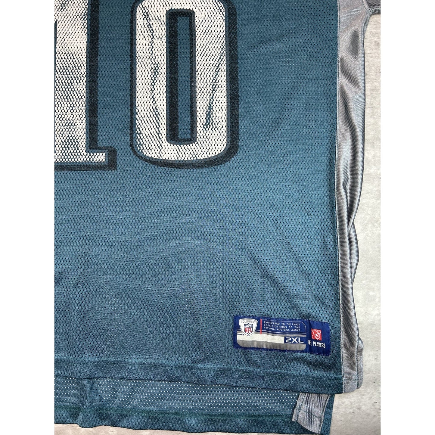 Vintage DeSean Jackson #10 Philadelphia Eagles Reebok Football Jersey Size 2XL