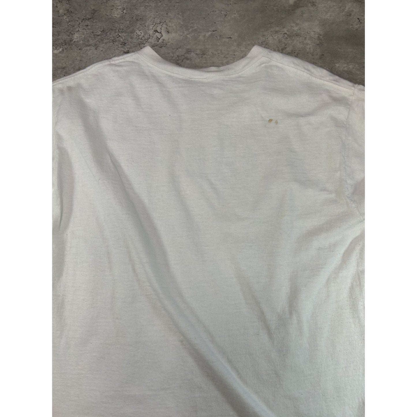 Vintage 2000 St Louis Rams NFL Super Bowl Champs T-Shirt Size Large White