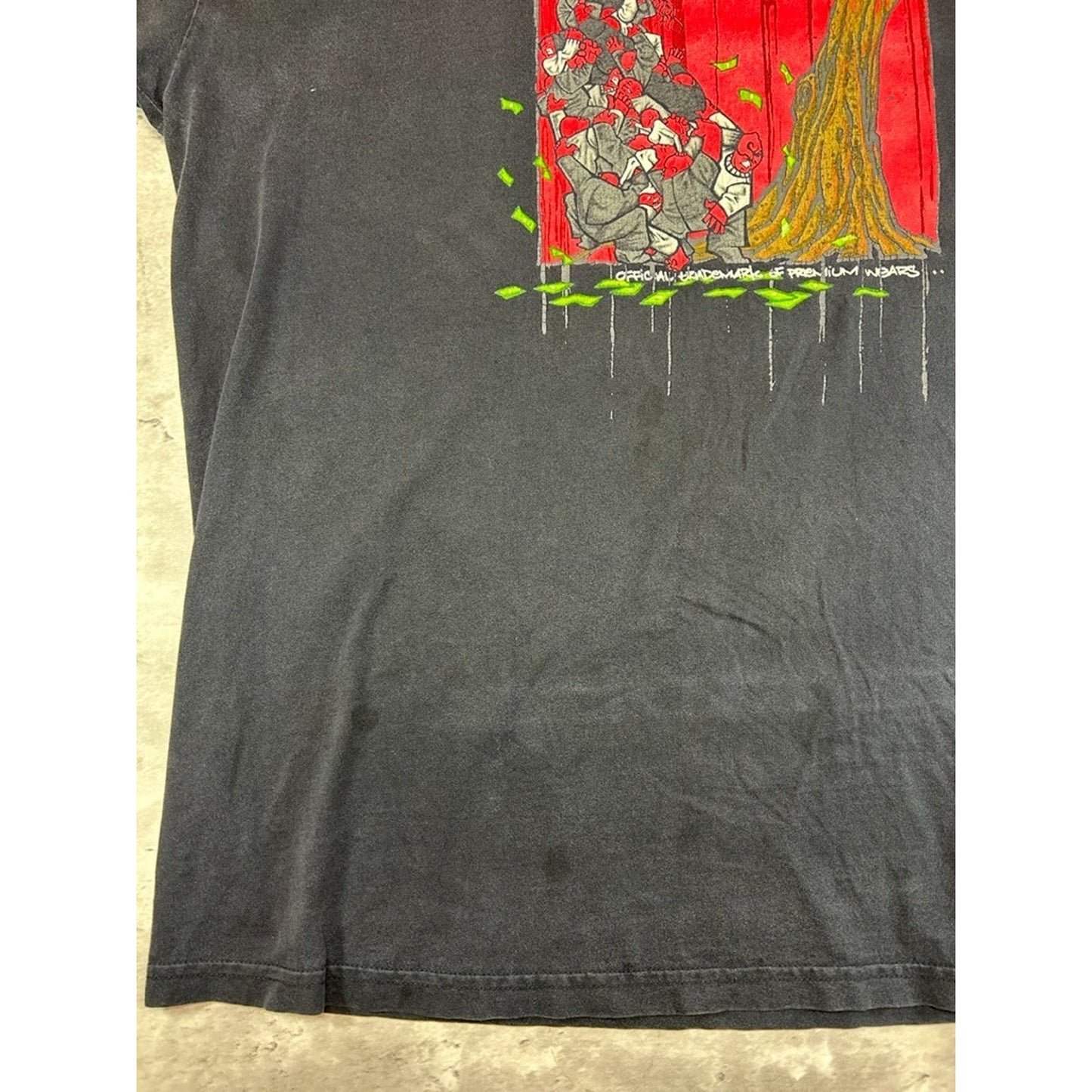 Vintage Y2K Ecko Unlimited Its Not That Deep Graffiti Graphic T-Shirt Size XXL
