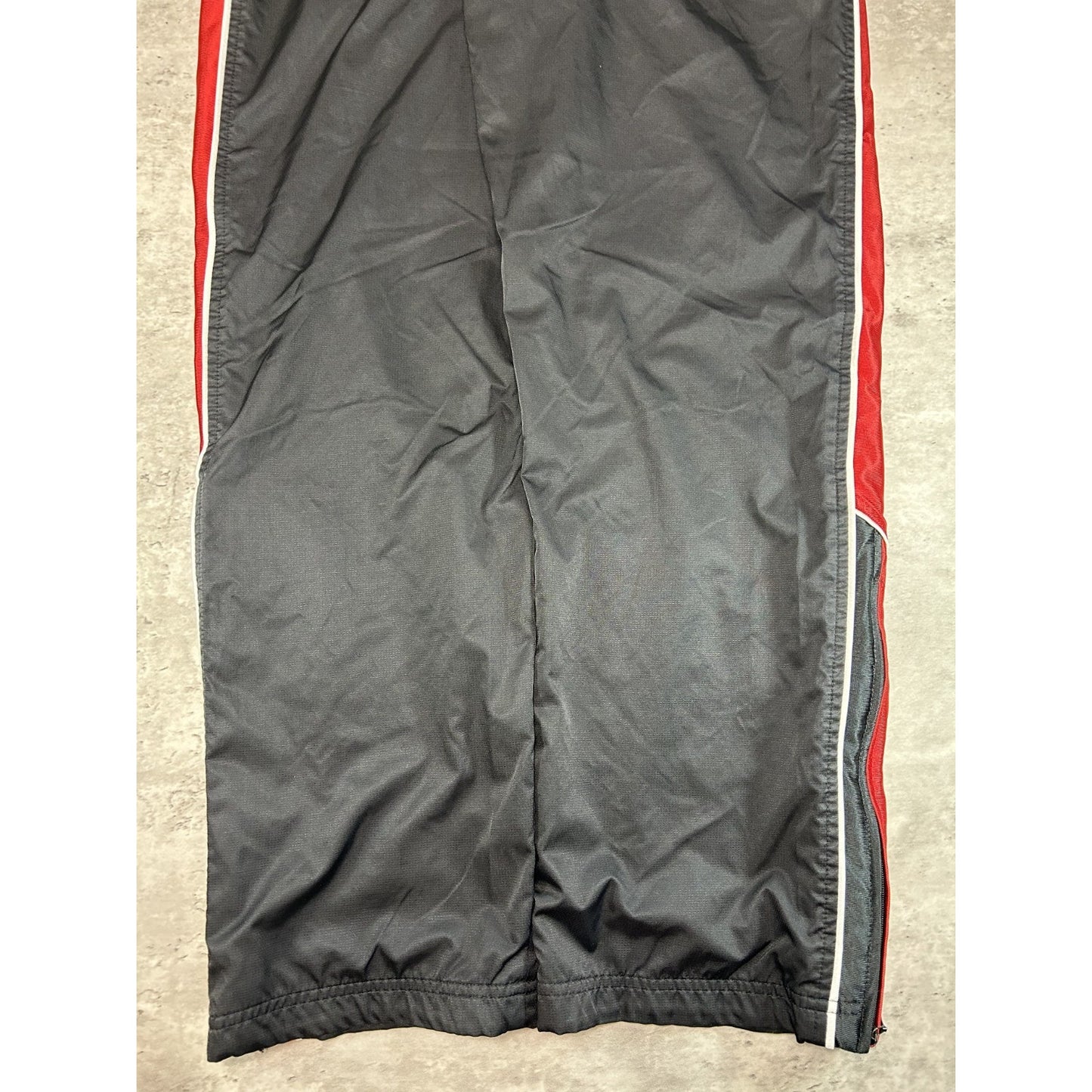 Vintage 2000s Nike Embroidered Spellout Nylon Track Pants Size YOUTH XL