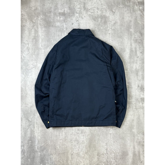 Vintage Carhartt Insulated Canvas Workwear Detroit Style Jacket Size XL Blue
