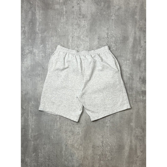 Vintage 90s Notre Dame Fighting Irish NCAA Collegiate Sweat Shorts Size XL Gray