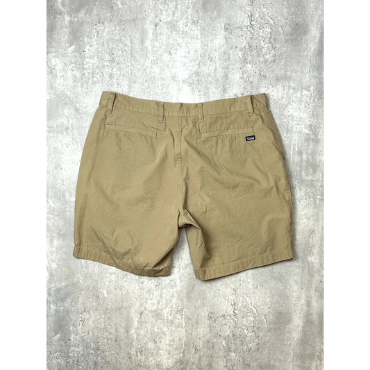Patagonia Cotton Hiking Shorts Size 39 Beige