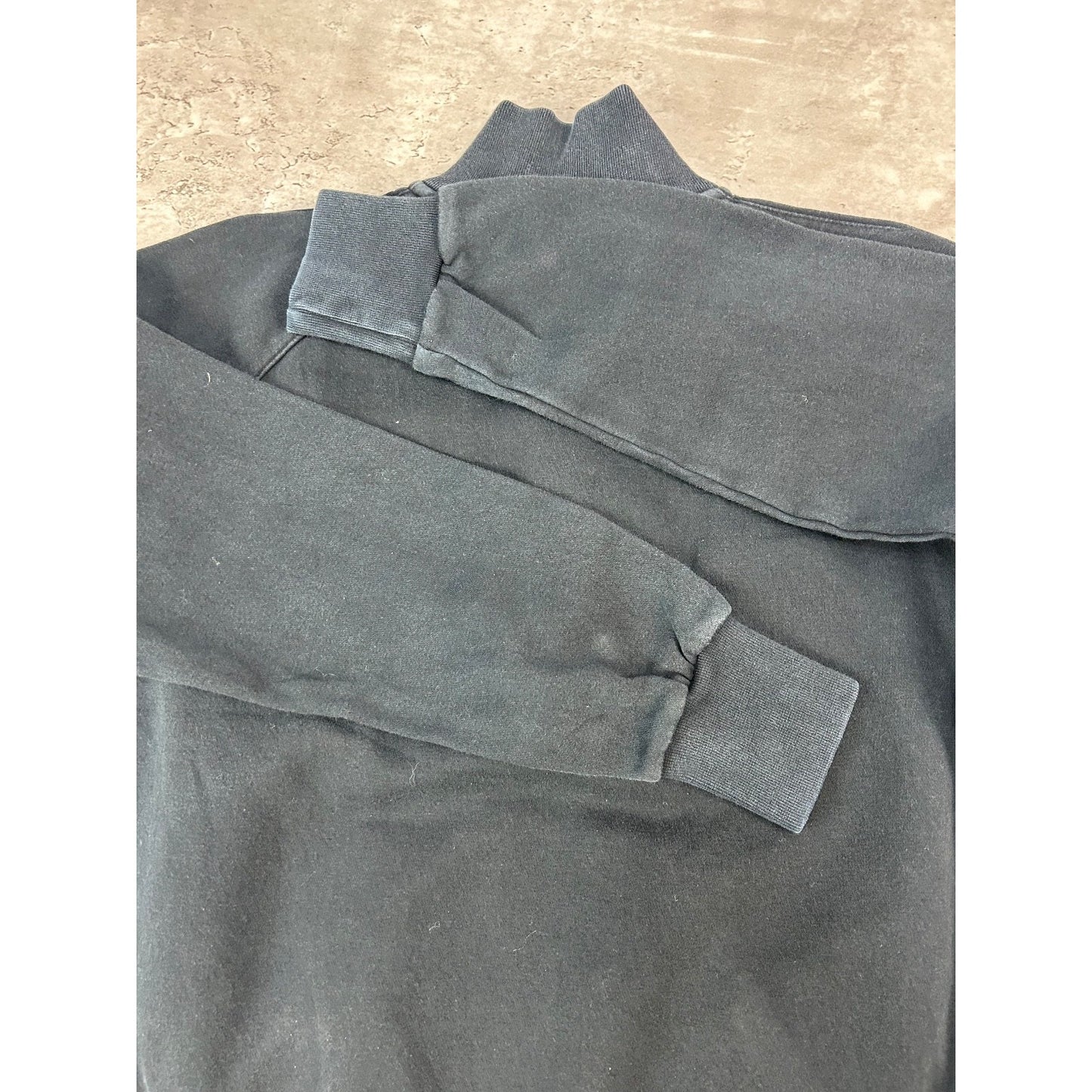 Vintage 2000s Nike Embroidered Mini Swoosh 1/4 Zip Crewneck Sweatshirt YOUTH XL