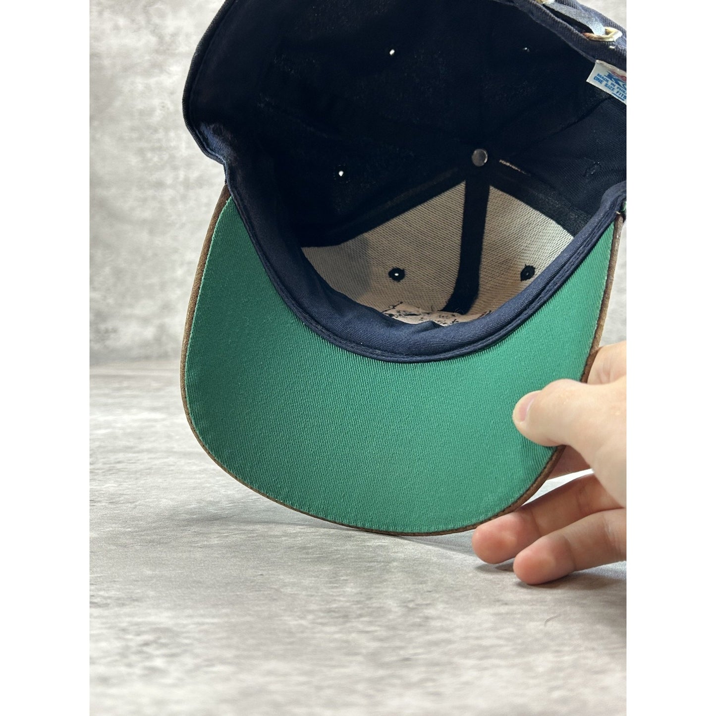 Vintage 90s Will Golf 4 Food Embroidered Comedy Slogan Strapback Hat OSFA