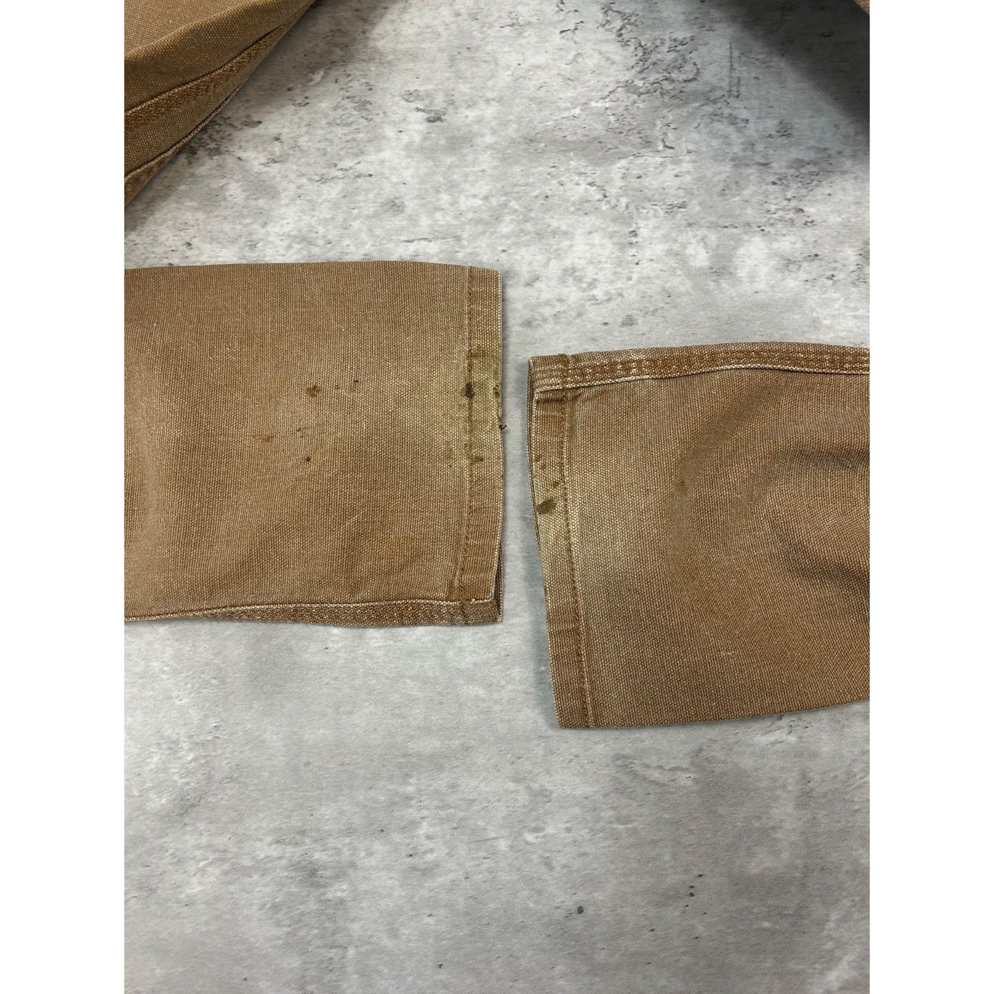 Carhartt Womens Slim Fit Canvas Workwear Double Knee Carpenter Pants Sz 30 Beige