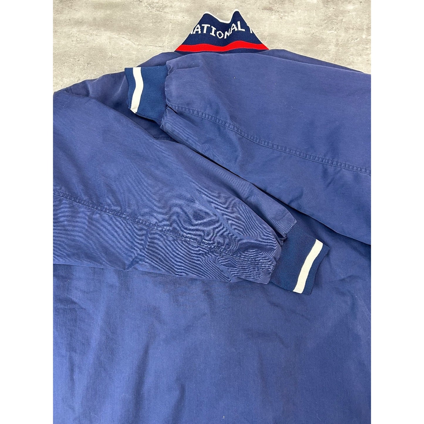 Vintage Team USA Olympics Soccer Full Zip Nylon Nike Jacket Size Large