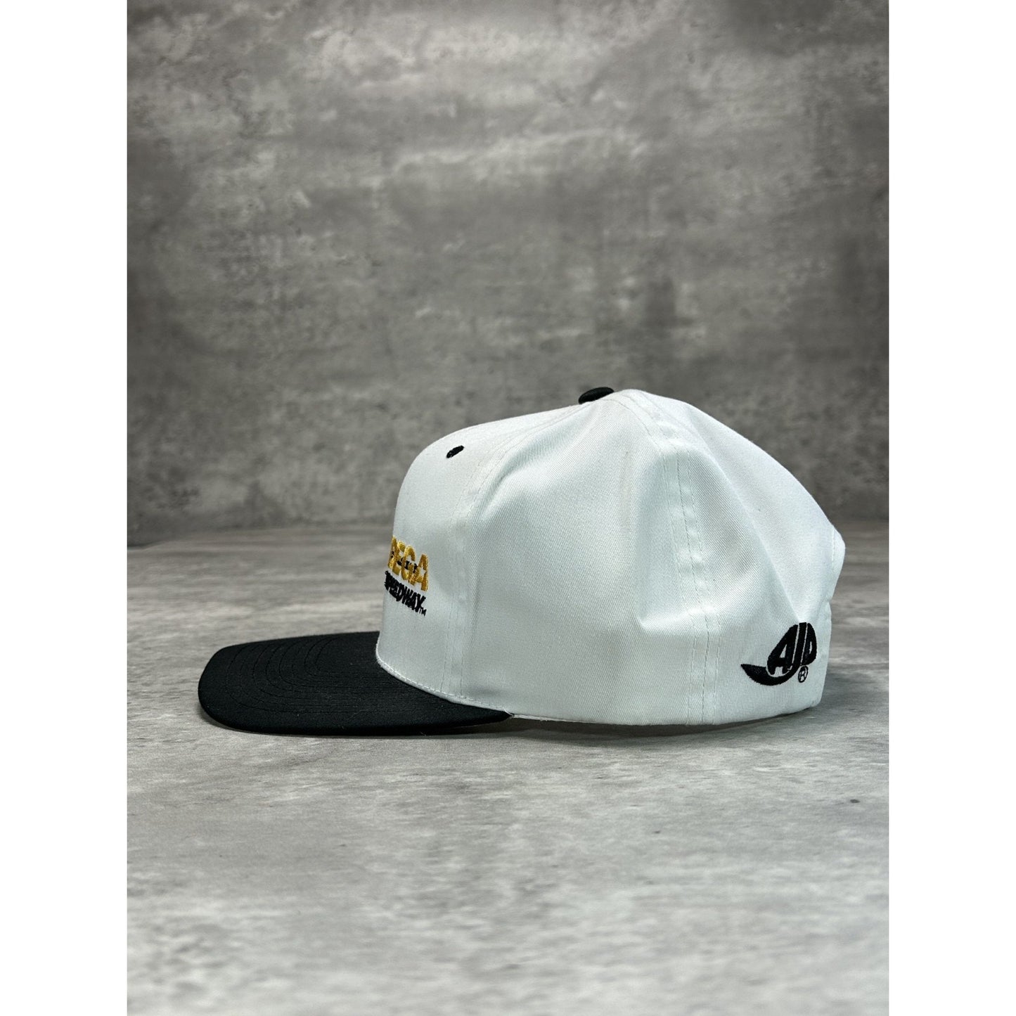 Vintage 90s Talladega Superspeedway Embroidered Spellout Snapback Hat OSFA