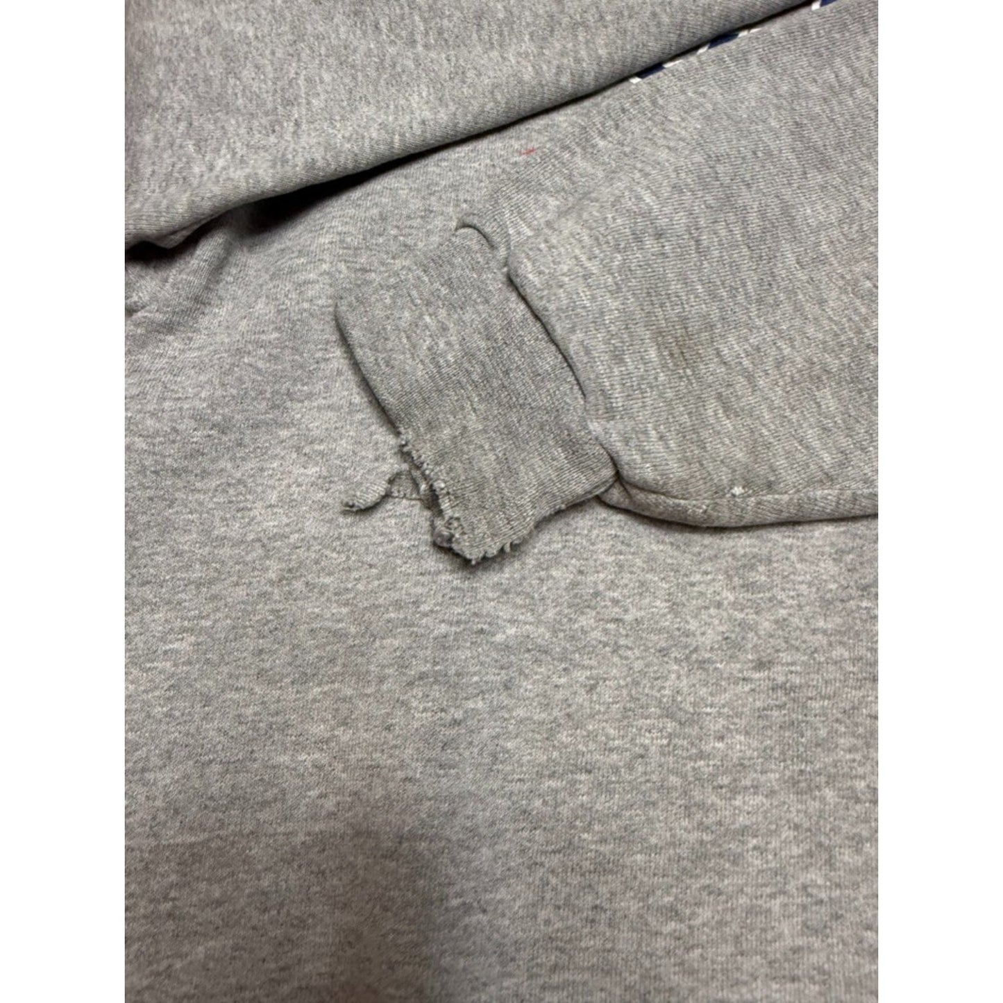 Vintage Jeff Burton #99 NASCAR Checkered Flag Graphic Sweatshirt Size XL Gray