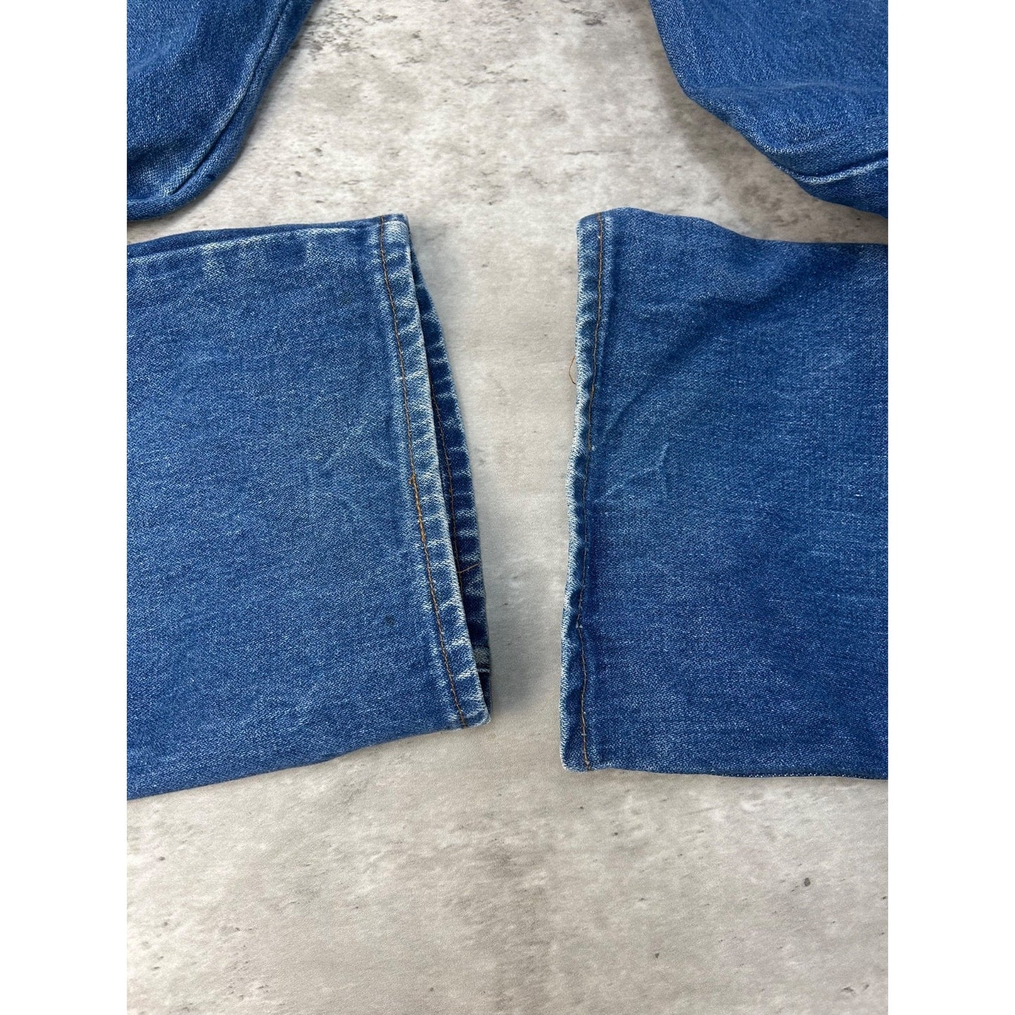 Vintage 80s Wrangler Western Style Dark Wash Denim Pants Size 31