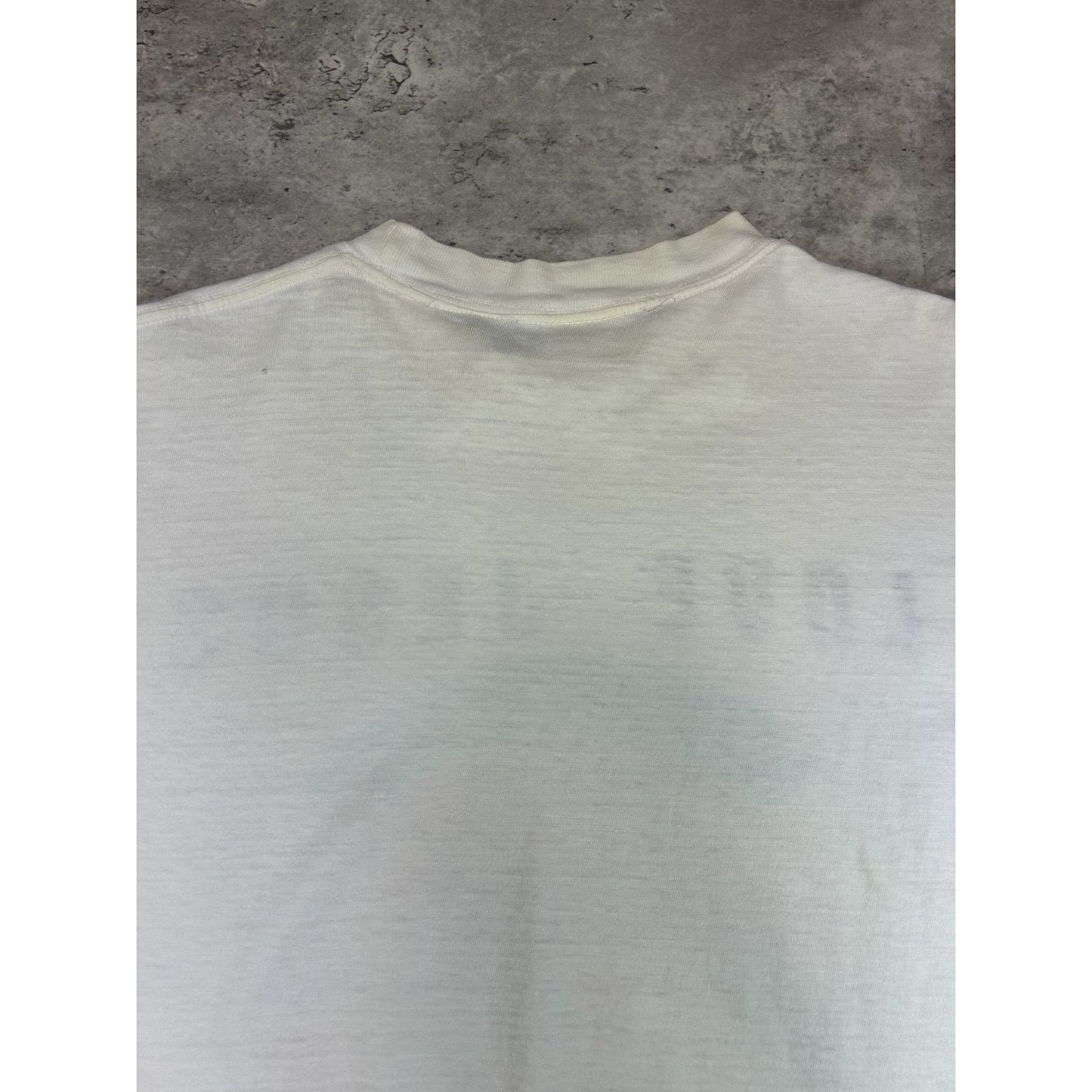 Vintage 90s Love Jesus Hes The Real Deal Parody Graphic T-Shirt Size Large
