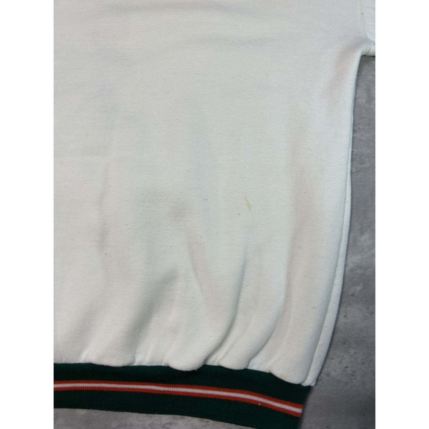 Vintage 90s Miami Hurricanes NCAA Starter Double Hood Sweatshirt Size XL