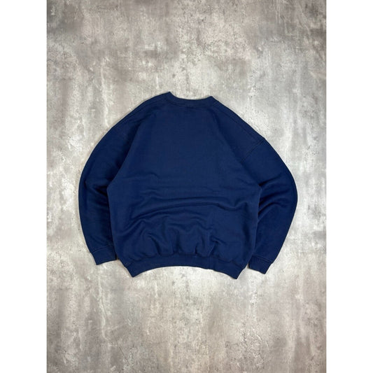 Vintage 90s Wilson Athletics Embroidered Spellout Crewneck Sweatshirt Size XXL