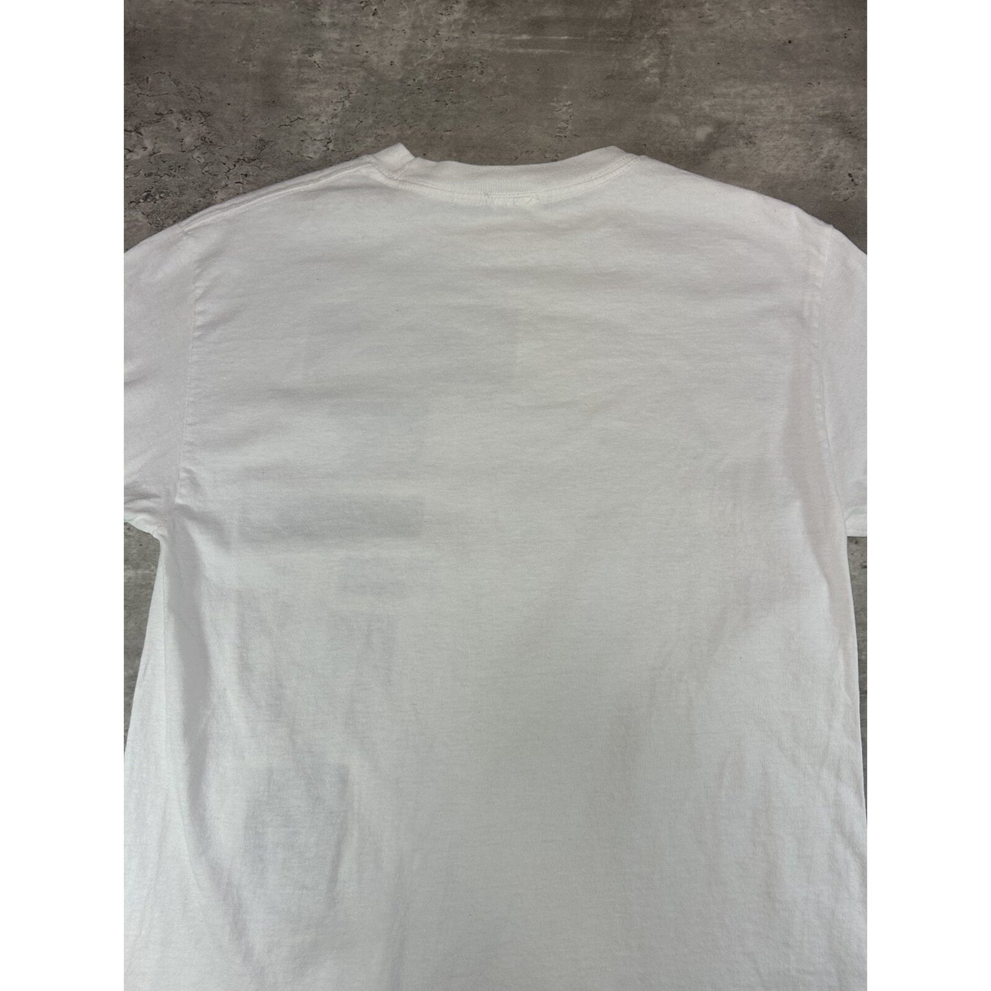 Vintage Dale Earnhardt #3 Nascar Graphic Long Sleeve T-Shirt Size Medium White