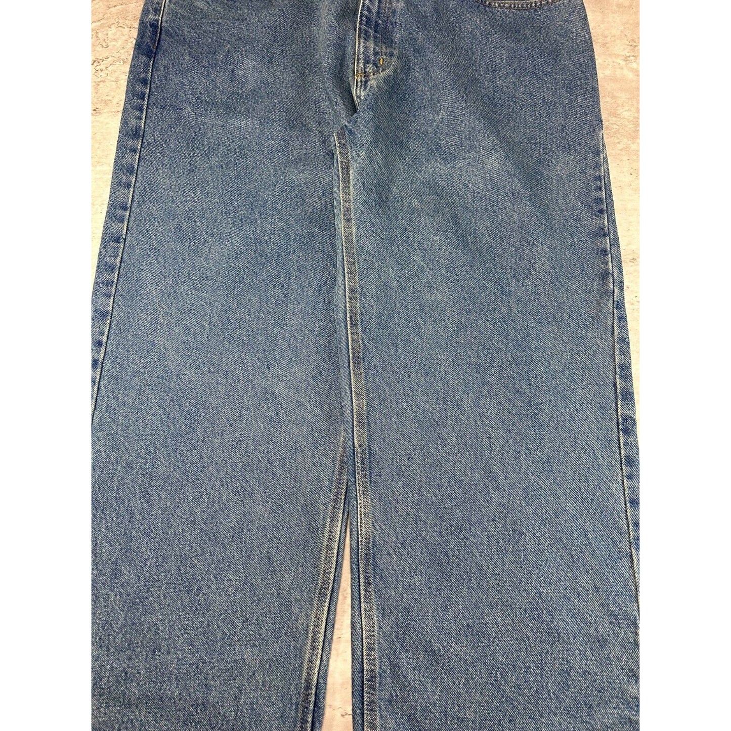 Carhartt Relaxed Fit Medium Wash Denim Workwear Pants Size 40