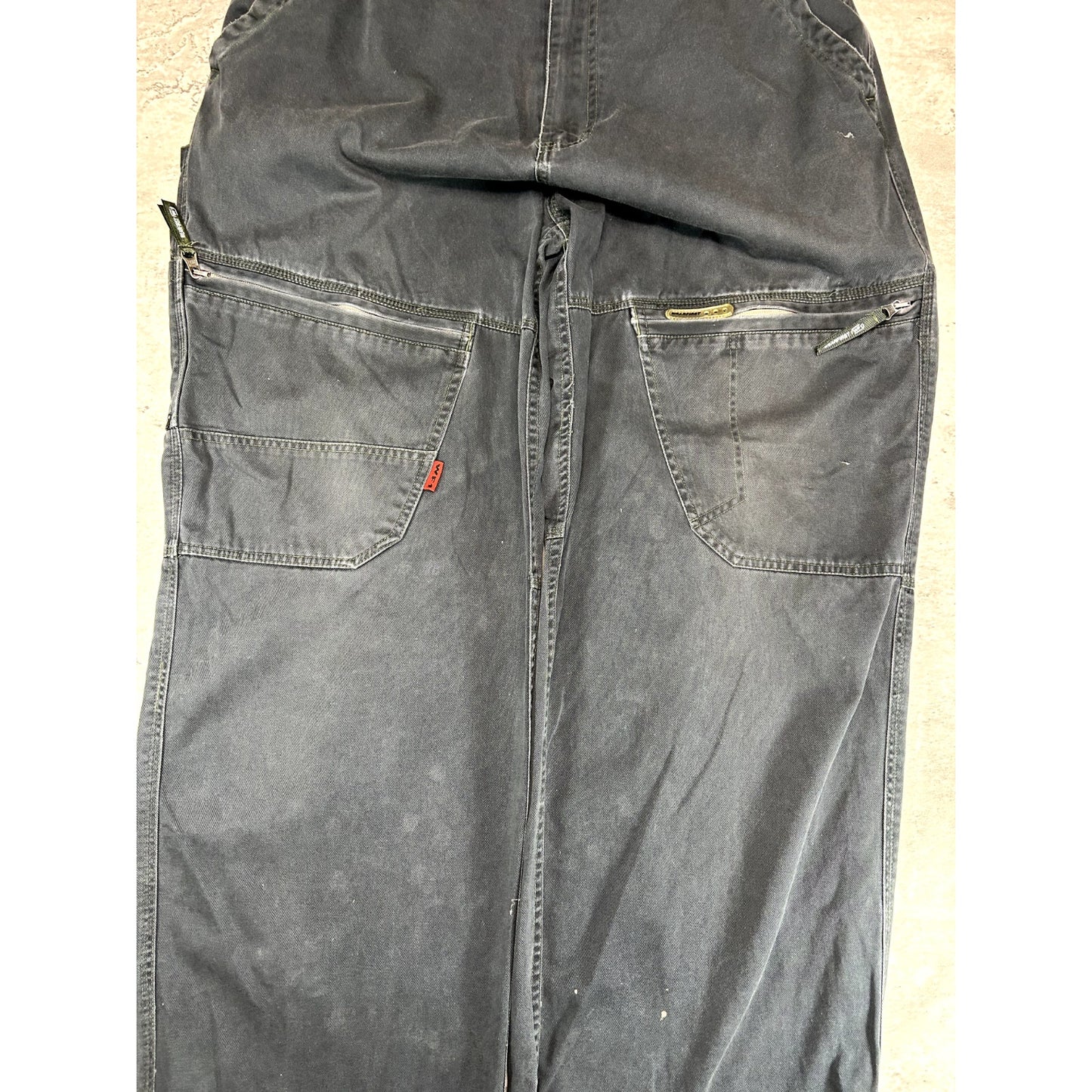 Wearfirst Canvas Tactical Style Cargo Pants Size 33 Gray