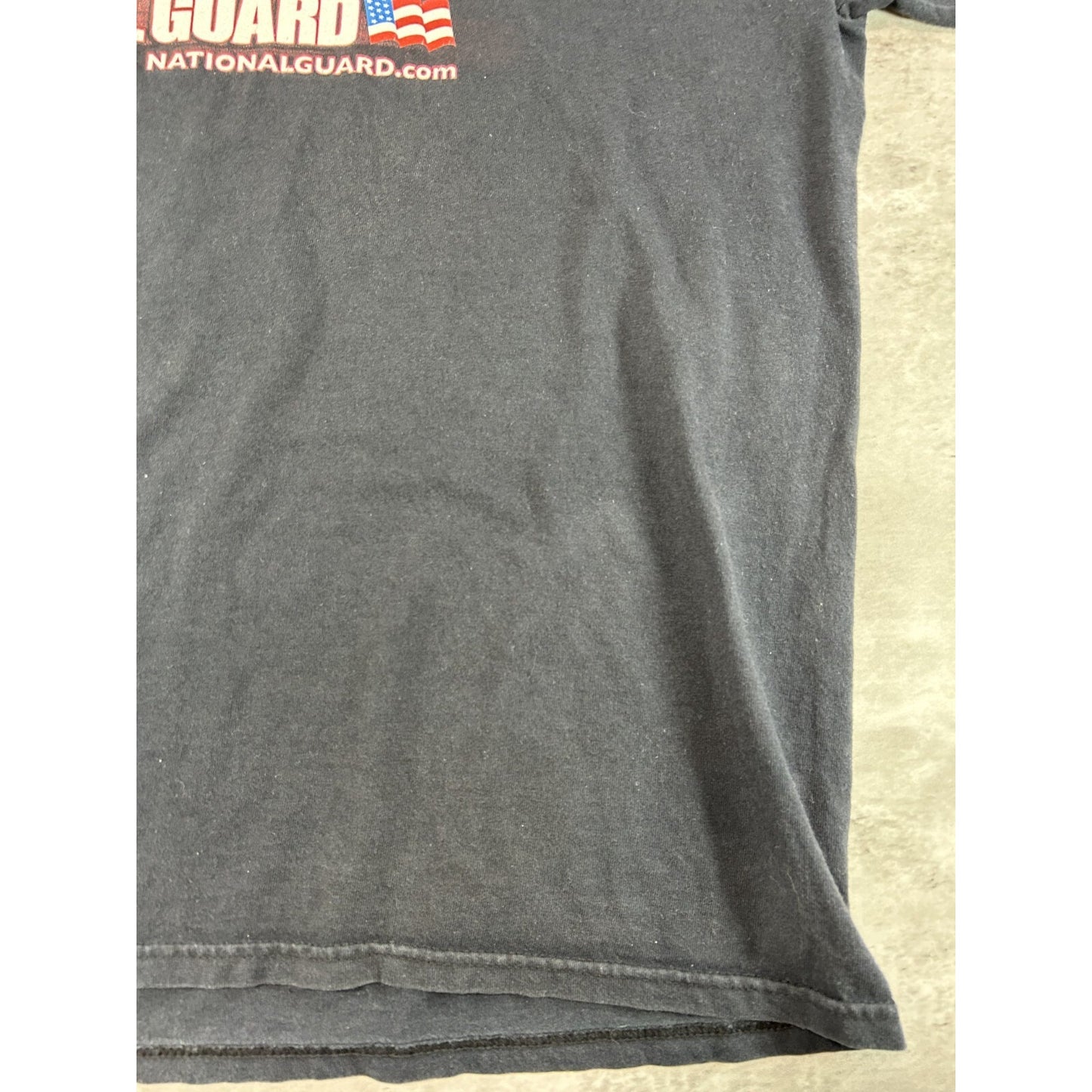 Dale Earnhardt Jr #88 Nascar National Guard Spell Out T-Shirt Size XL Black