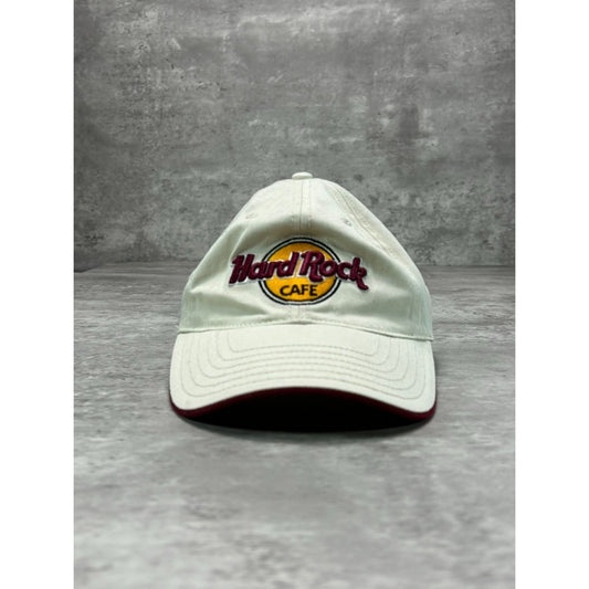 Vintage Hard Rock Cafe Embroidered Logo Flex Fit Hat Size S/M