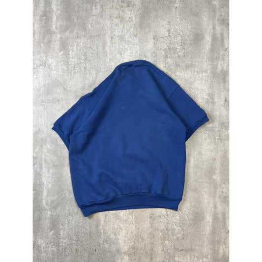 Vintage 80s/90s SMU Mustangs NCAA Short Sleeve Graphic Sweatshirt Size Large