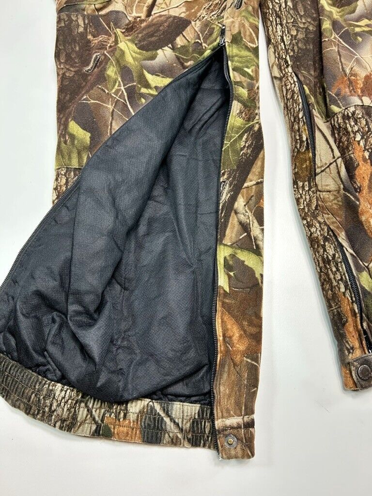 Vintage Scent Blocker Plus Realtree Hardwoods Camo Cargo Hunting Pants Size Small
