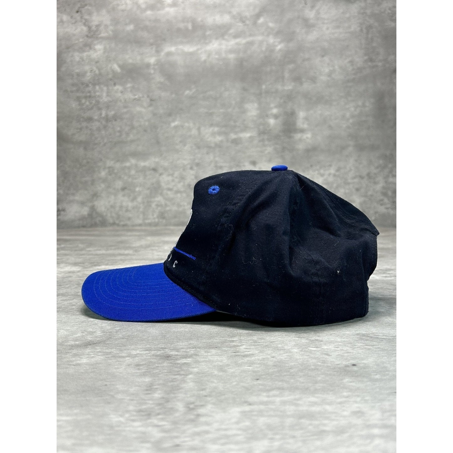 Vintage 90s Orlando Magic NBA Embroidered Spellout Basketball Snapback Hat OSFA