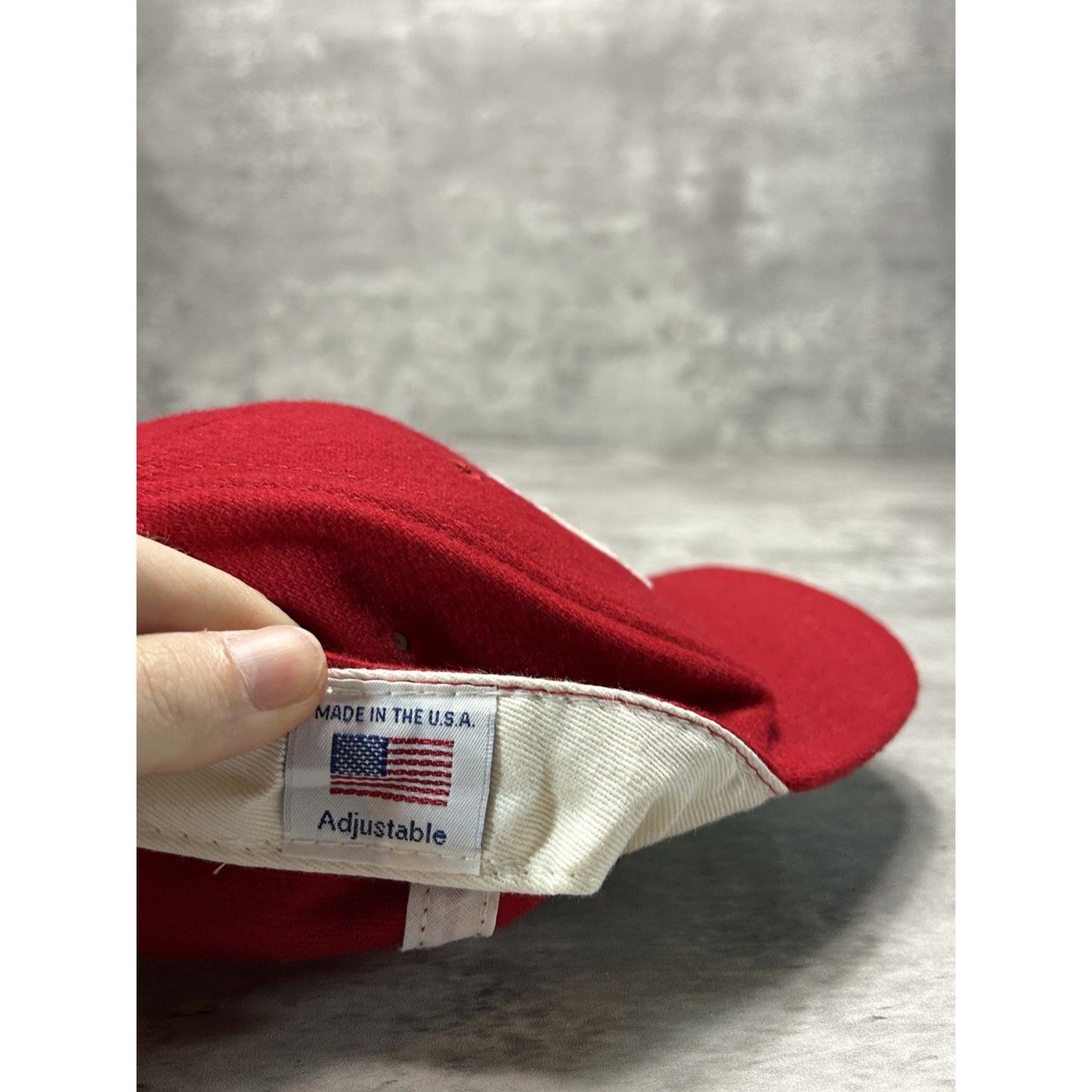 Vintage St. Cloud State University NCAA Embroidered Spellout Snapback Hat OSFA