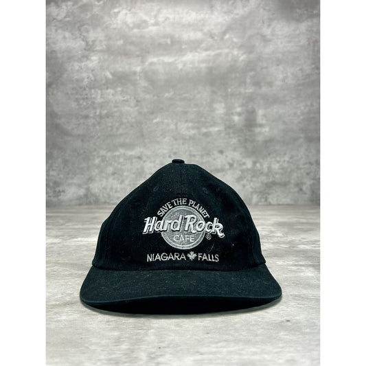 Vintage Hard Rock Cafe Niagara Fall Destination Spell Out Snapback Hat OSFA