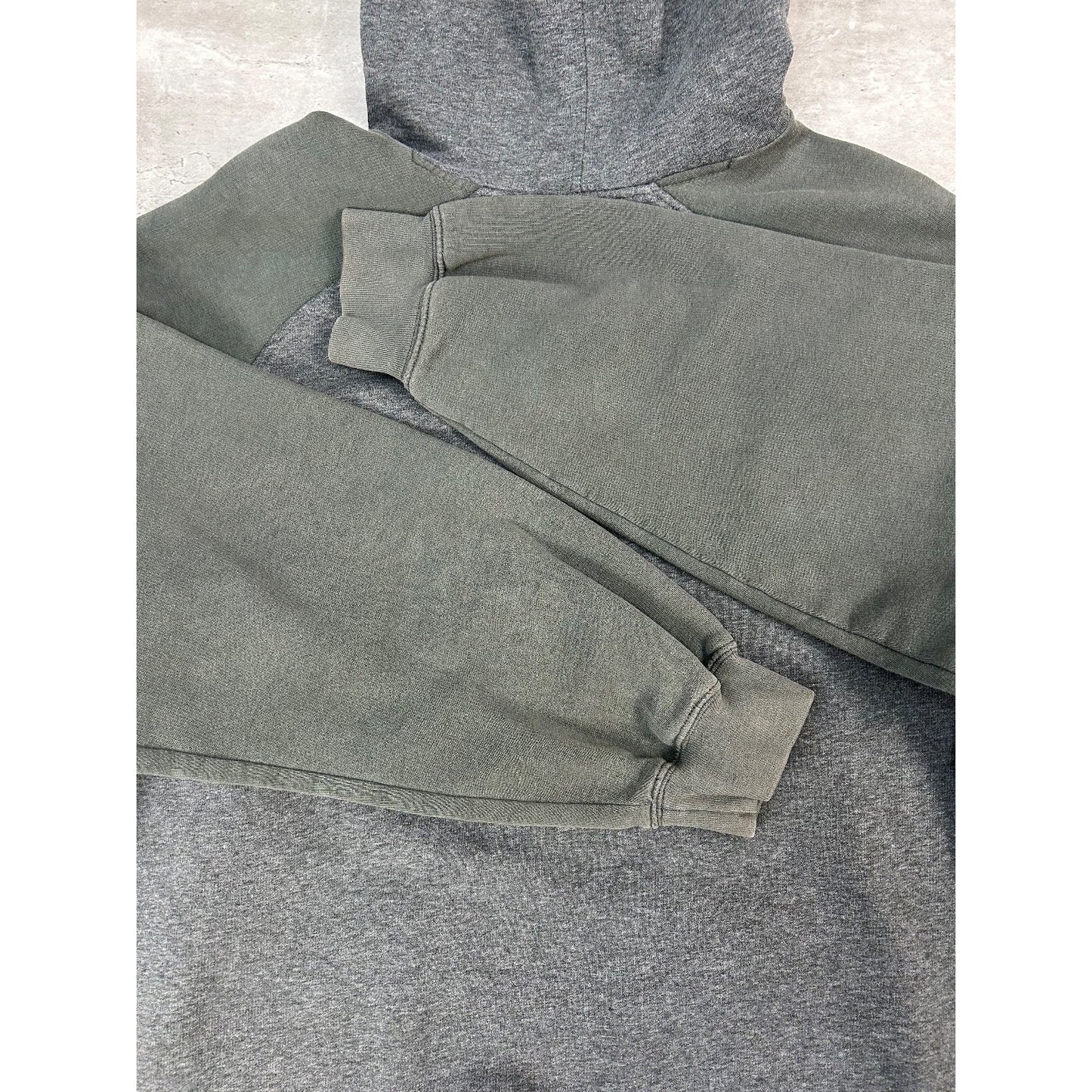 Vintage 2000s Nike Embroidered Swoosh Spellout Hooded Sweatshirt Size 2XL